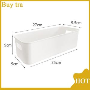 [Buytra] กล่องใส่ของจุกจิกความจุขนาดใหญ่กล่องจัดระเบียบเครื่องสำอางแบบอเนกประสงค์บนโต๊ะแบบเรียบง่าย