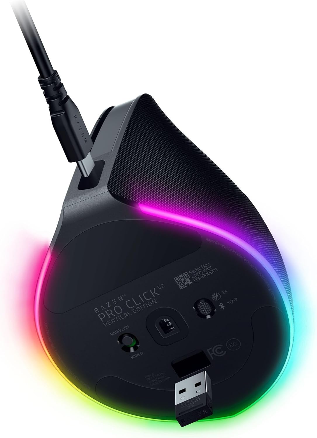 Razer Pro Click V2 - Wireless Productivity Mouse - Vertical Edition