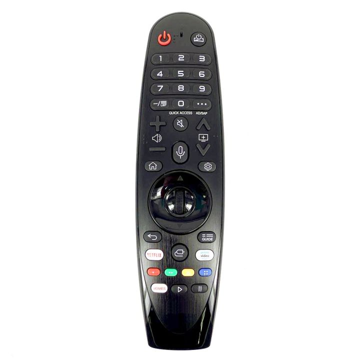 LG Genuine Magic Voice Remote AN-MR19BA AKB75635301 – Wheel Roller Pointer, Black