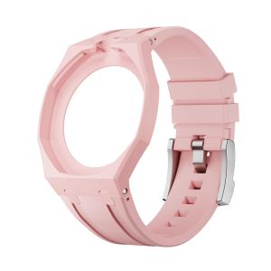 Bộ sửa đổi Dây đeo silicon + Vỏ gốm cho Swatch X AP Royal Pop Chuyển đổi phụ kiện đồng hồ đeo tay