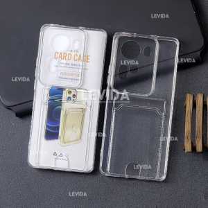 Oppo Reno 11 5G Case Slot Kartu / Card Case Bening