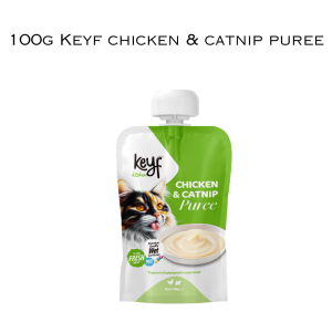 Keyf Kitchen Wet Cat Food Puree 100g Tasty Creamy Cat Treat Pouch