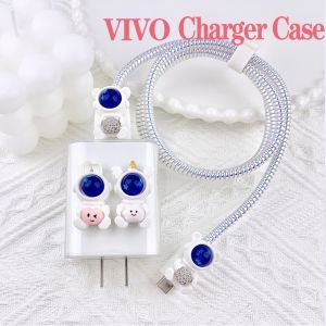 Vỏ Sạc VIVO Vỏ Bảo Vệ Cáp Sạc Phi Hành Gia Vỏ Bảo Vệ Bộ Sạc Hoạt Hình Dễ Thương Tương Thích Với Bộ Sạc Vivo [Cchoice]