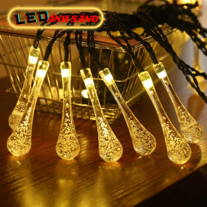 Dây đèn LED Kiểu Giọt Nước 9m - 28 bóng Trang trí siêu đẹp
