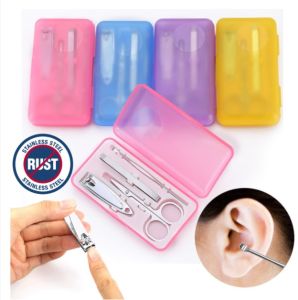 Doorgift Set Manicure Door gift Goodies Box Kahwin Tunang Nikah Hadiah Kepit Kuku Baby Manicure Nail cutter Scissor