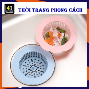 Dụng Cụ Lọc Rác Bồn Rửa Chén Hình Hoa Chống Tắc Nghẽn Cống - Lưới Lọc Rác Nhà Tắm Nhà Vệ Sinh Tiện Lợi