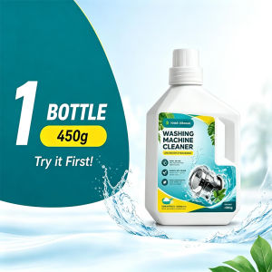 Washing Machine Cleaner Removes 99.9% Bacteria Deep Clean Sparkling Clean Suitable for All Washing Machines Before After Power Formula