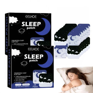 Miếng Dán Ngủ Ngon Dành Cho Người Mất Ngủ Khó Ngủ - Hiệu Quả Sau 15 Phút Tinh Dầu Tự Nhiên 100%