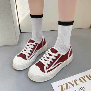 LHFriday ไม่ตกเทรนด์ รองเท้าผ้าใบแฟชั่นผู้หญิง ใส่แล้วระบายอากาศดี ไม่อับแน่นอน น่ารักสุดๆ จิ้มในตะกร้าเลยน้า