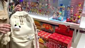 AE Japanese Style ins School bag for junior high school girls high school students and college students large-capacity simple handbag backpack