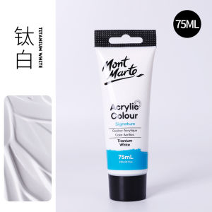 Mont Marte Acrylic Colour Paint 75ml Rich Colors DIY Hand Painted Wall painting Textile Pigment Art Supplies