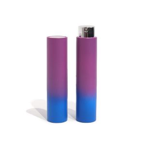 MAKERVY 10ml Mini Perfume Bottle Refillable Essential Oil Alcohol Spray Rotating Bottle Travel Spray Bottle