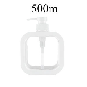500ML Transparent Pump Bottle Lotion Dispenser Hand Sanitizer visible lotion empty bottle