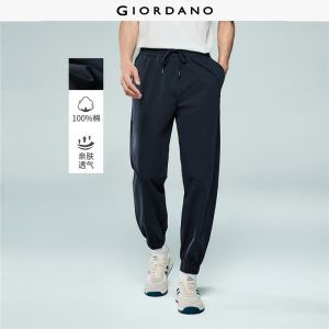 Giordano Beau Monde Men Men Pure Cotton Casual Pants Free Shipping 13116066
