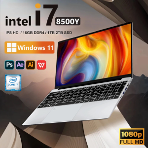 【3-year warranty】Laptop Ultra Slim PC Gaming Computer Windows 11 Pro Intel Core i9-8950HK Notebook Office Study Notebook