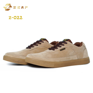 Sepatu Pria Sepatu Sneakers Pria Sepatu Cowok Sepatu Kasual Sepatu santai simple Sepatu Sekolah kuliah kerja warna Tan
