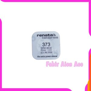 Renata 373 Baterai jam tangan Renata SR916SW 1.55V Original