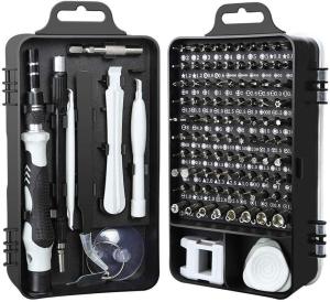 [Ready stock] KIPRUN Screwdriver Set115 in 1 Computer Repair Kit Electronic Tool kit Mini Precision Screwdriver Set with Case for PhoneLaptopJewelers