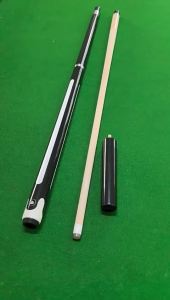 ไม้คิวบิลเลียด Jianying ไม้คิวเก้าลูกไม้เมเปิ้ลสไตล์จีนสีดำ 8 ไม้คิวหัวใหญ่