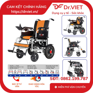 Xe lăn điện bánh nhỏ Lucass XE-1002