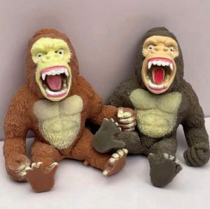 Mainan Squishy Orangutan Kingkong Monyet Remasan Boneka Lucu Stress Toys Penghilang stress