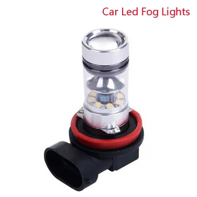 2 Pcs Set H8/H11 Universal Lampu Kuning Lampu Kabut 100W 1500LM Aksesori DC 12V-24V
