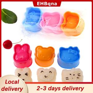 [COD]  HOT SALE Ship within 24 hours 3Pcs Kitchen Mold for Sushi Making Kit Cartoon Bunny Rabbit Bear Rice Ball Mold Bento Maker DIY Tool