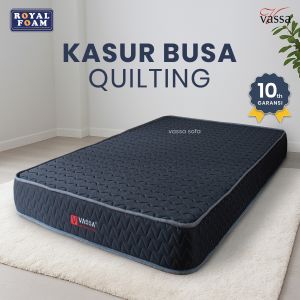 kasur busa vassa quilting / premium 25 cm / Royal foam inside ( Double )