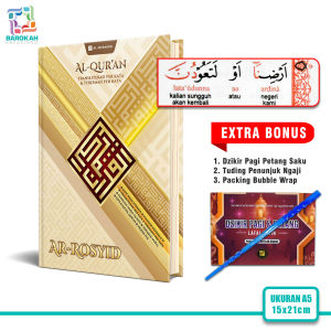 Al Quran Terjemahan  Latin Perkata Alquran 30 juz Lengkap A5 Terjemah Tajwid