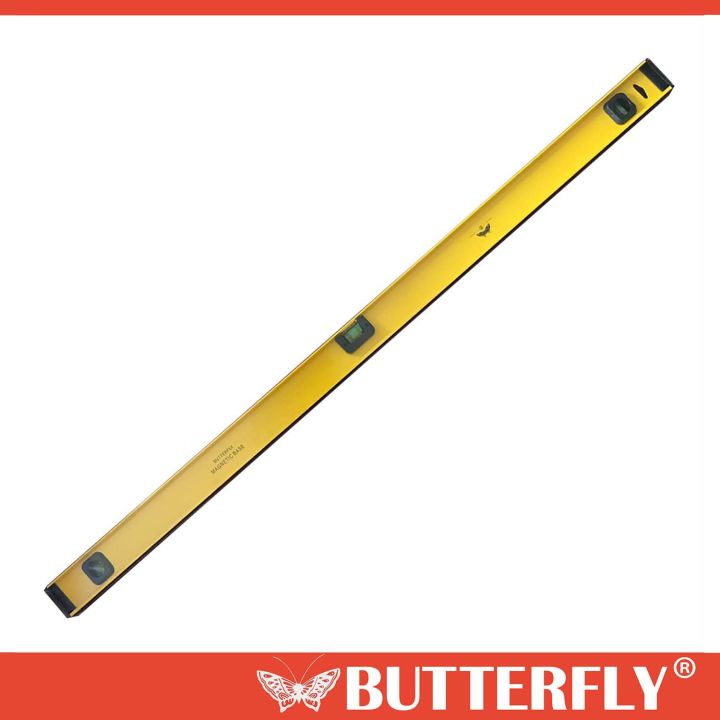 BUTTERFLY Tools Aluminum Level Bar with (36 inches / 90 cm, 48