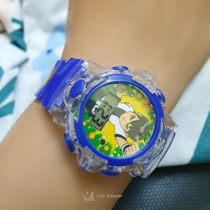 [HCM] Đồng hồ trẻ em - Đèn led đổi màu kèm nhạc (Nhiều màu)