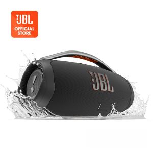 (การป้องกันของแท้)JBL Boombox3 portable outdoor Bluetooth speaker with deep bass and water resistance