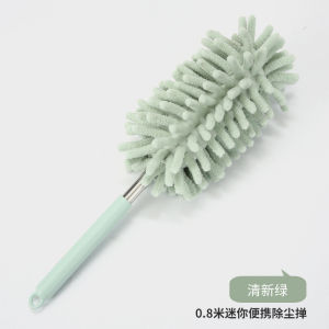 [Local Seller] 30-80cm Extendable Lengthen Handy Duster Home Cleaning Stainless Dust Removal Brush Microfiber Ceiling