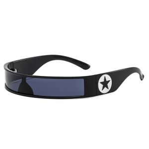 MUQZI Car Driver Technological UV Protection Eyeglasses JK Photography Eyewear Outside Eyeglass Seaside Futuristic Shades Sunglasses Men Disco Eyewear Women Sunglasses Streetwear Y2K Star Sunglasses