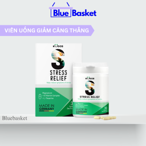 Viên Uống KUDOS STRESS RELIEF Thực phẩm bảo vệ sức khỏe giúp giảm căng thẳng lo âu (Hộp 30 Viên)