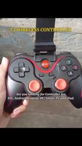 T3 Wireless Bluetooth Gaming Gamepad Controller For Android And iOS Controller For PC Gaming Console