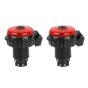 2lots Durability Bike Mirrors With Easy Installation Versatiles Bike Mirrors for Cyclists and Motorbike