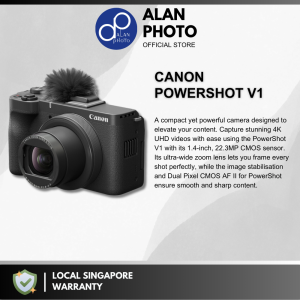Canon PowerShot V1 Digital Camera | Canon Singapore Warranty