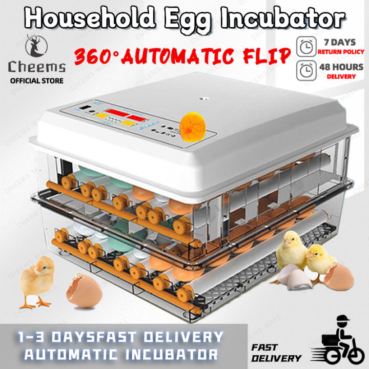 Egg Incubator 56/112 Eggs - Fully Automatic Egg Incubator with ...