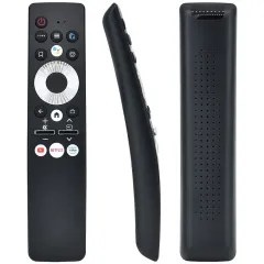 VINABTY GCBLTV02ADBBT Vervangen Voice Afstandsbediening fit voor Changhong ChiQ SABA SYINIX Smart TV L32H7S L40H7A L50H7A U55IP7UHD U58H7A U65H7S GCBLTV02 ADBBT U43H7A U50H7A