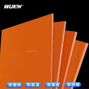 Electric Bakelite Plate Insulation Orange Red Antistatic Phenolic Resin Sheet 1mm~20mm thick