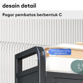 Rak Kabinet Dapur Rak Microwave Oven Rak Dapur Lemari Dapur Minimalis Dengan Pintu. 