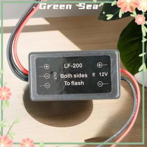 Green sea 1 Piece Car LED Brake Stop Light Lamp 12-24V DIY Accessories LF-200 Flash Strobe Controller Flasher Module