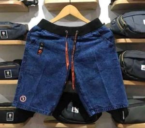 grosiran PAKET PROMO bisa COD  DAPAT 3 PCS CELANA JEANS RIP CELANA JEANS PENDEK PINGGANG KARET
