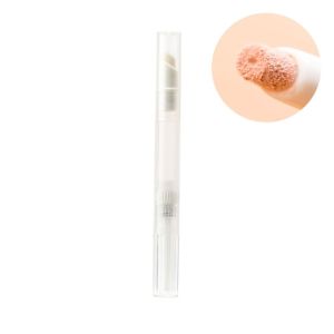 OMQAIO 4 Style Brush Tip Liquid Foundation Foundation Refillable Bottles Gloss Container Cuticle Oil Applicator Makeup Tool Transparent Twist Pen Rotating Repacking Vacuum Pen Travel Cosmetic Container Empty Nail Oil Pen