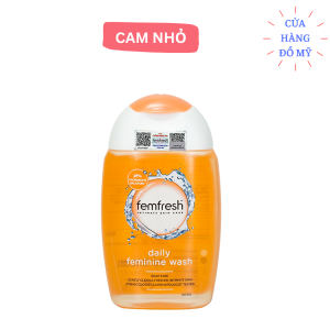 Dung dịch vệ sinh phụ nữ Femfresh Intimate Skin Care Daily Intimate Wash 150ml 250ml Màu cam hồng xanh trắng xám dùng hàng ngày - Shop Hong1008