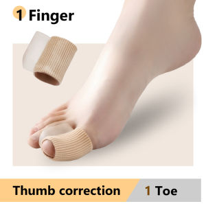1Pcs Gel Toe Separator Big Toe Straightener Support Thumb Protector Bunion Spacers