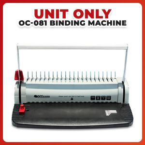 GN Comb Binding Machine OC-081 A4 Heavy Duty Binder Officom Package for Notebook