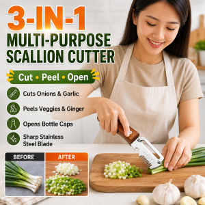 Stainless Steel Onion Cutter Multi Functional Vegetable Chopper 3 in 1 Design Manual Kitchen Slicer Dicer Food Prep Tool for Onion Garlic Vegetables