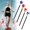 GS Red/Blue King Queen Scepter Performance Plastic Princess Prince Cane Exquisite Cosplay Props Hand Wand Gril. 